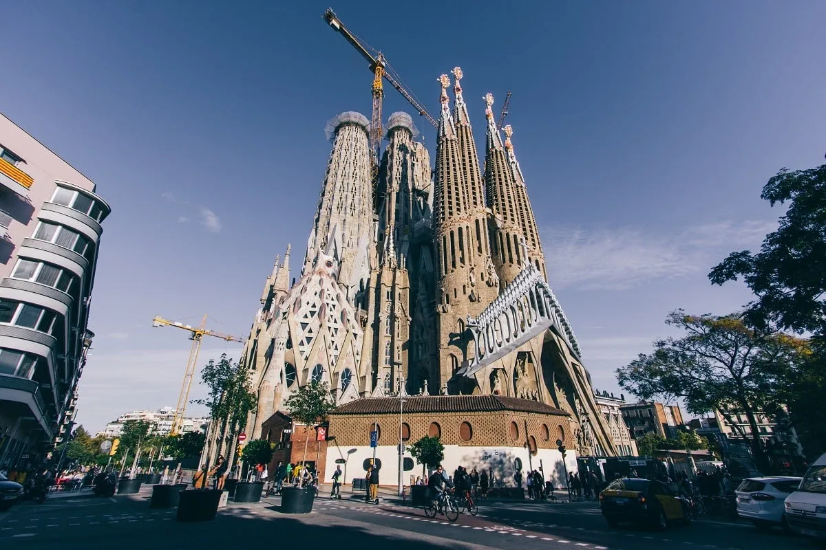 Façade de la Passion de la Sagrada Familia
