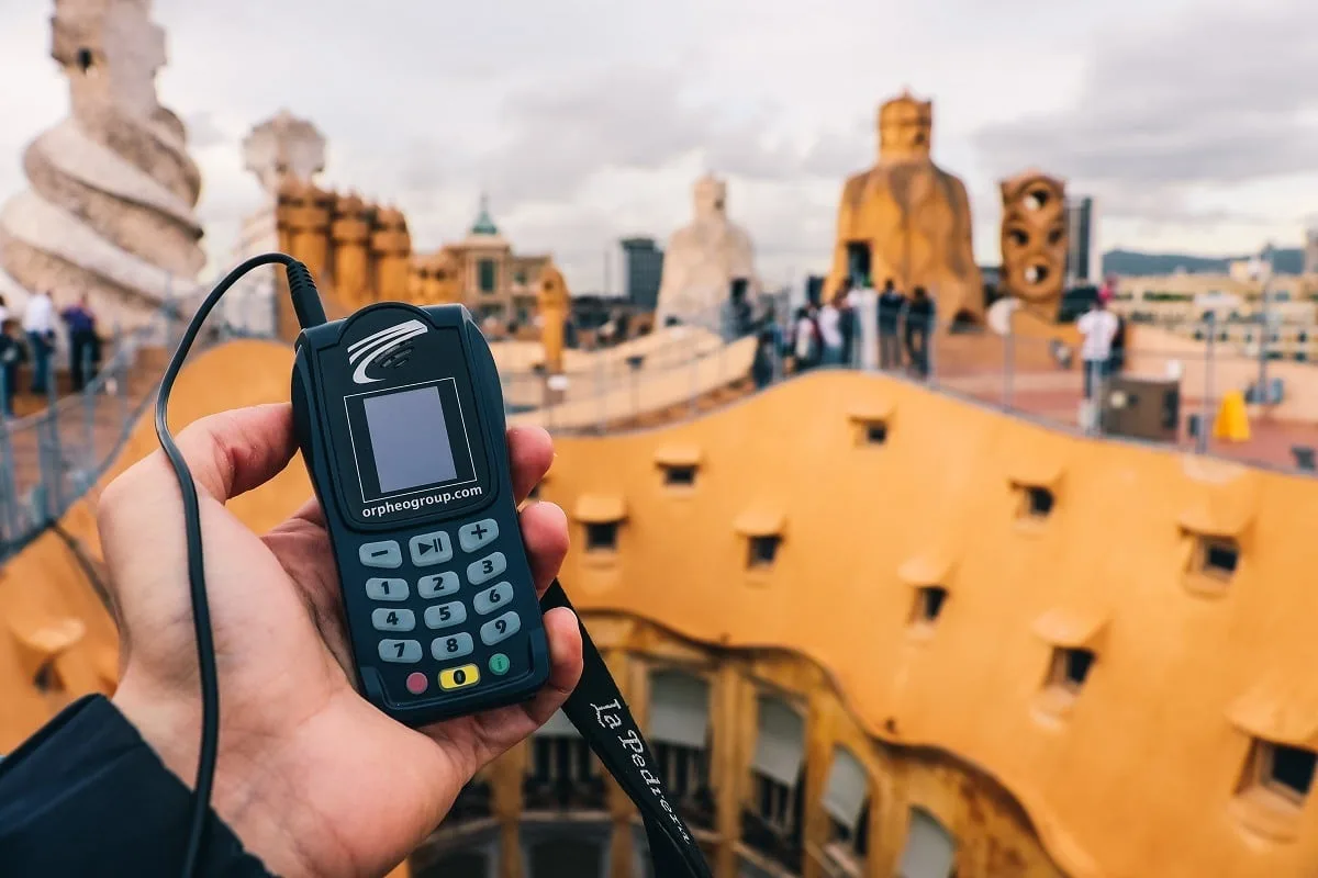 Audio-guide de la Casa Mila de Barcelone