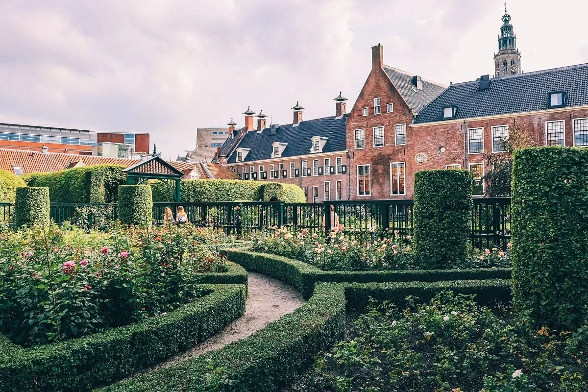 Les jardins du Prinsentuin à Groningen