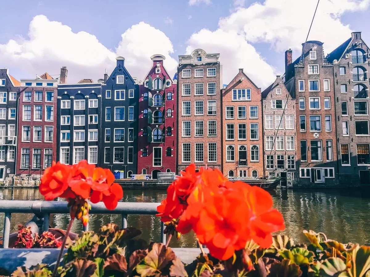 Maisons typiques d'Amsterdam