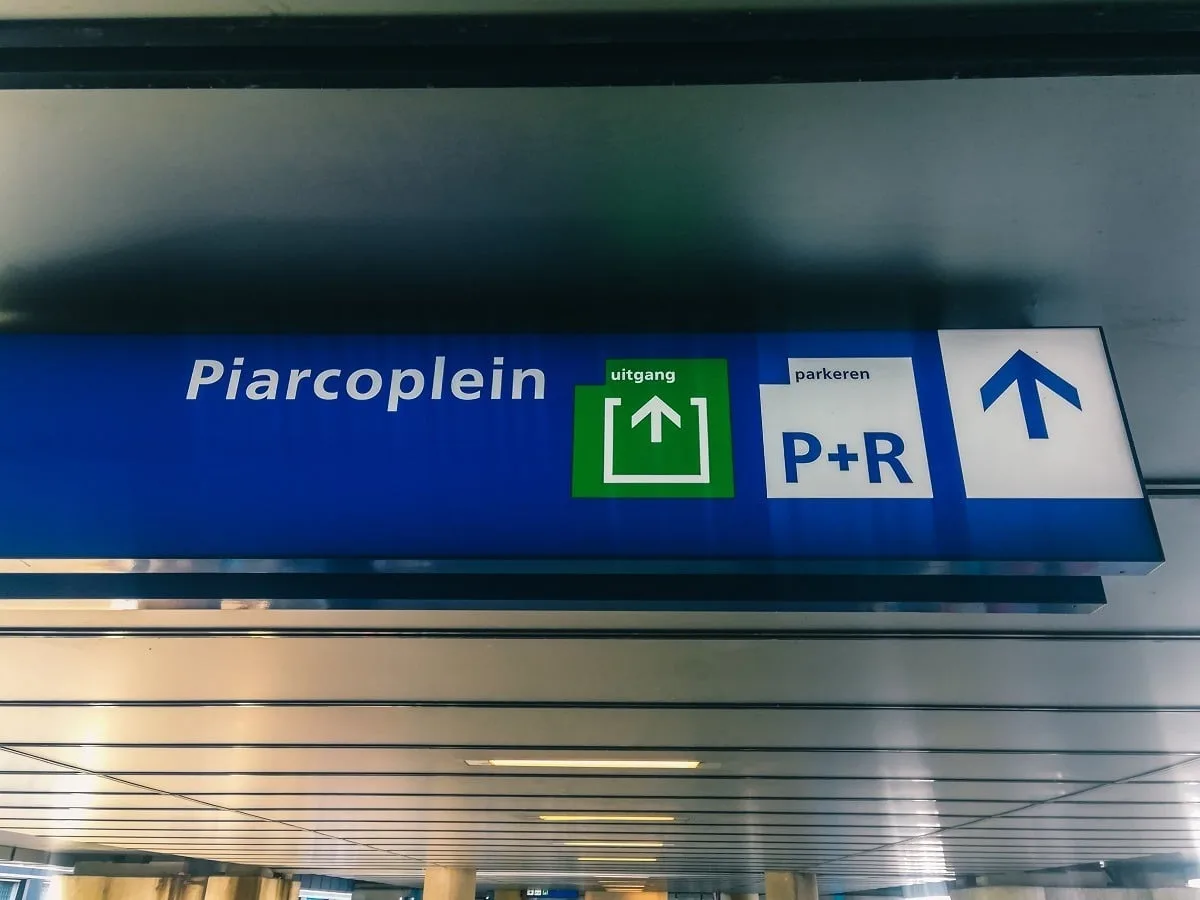 Dans un Park and Ride aux Pays-Bas