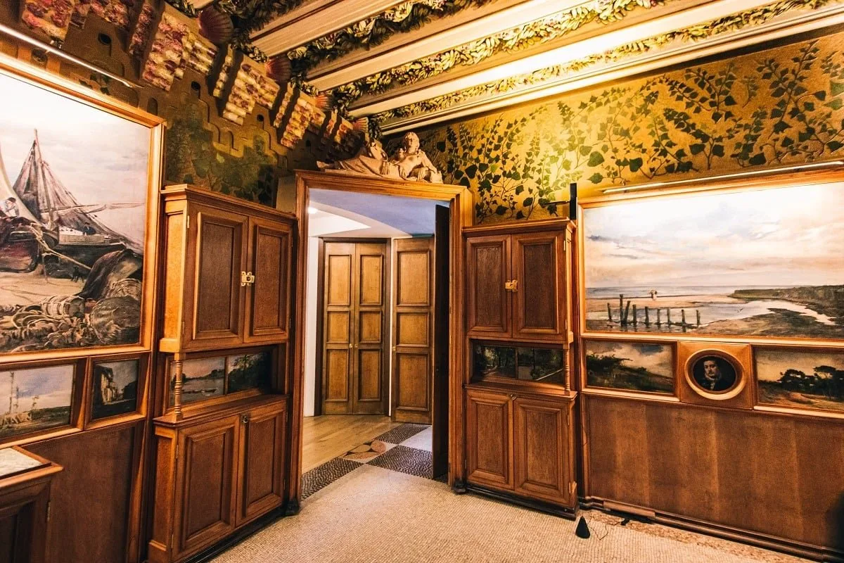 Une pièce durant la visite de la Casa Vicens
