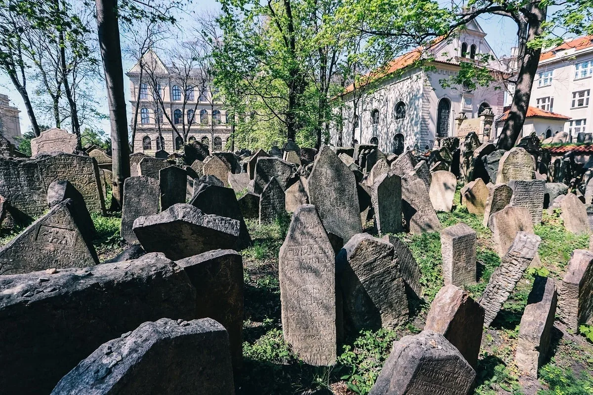 Cimetière juif à Prague