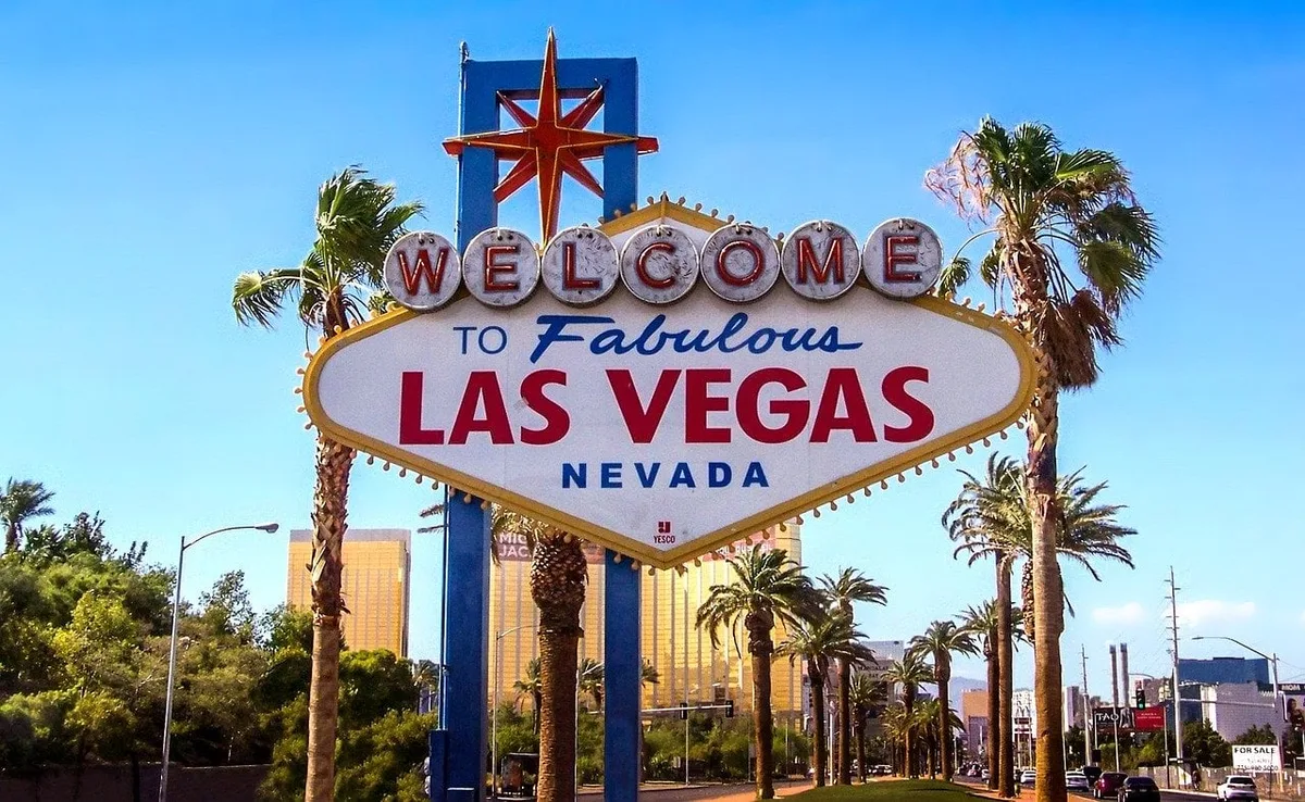 Panneau du Fabulous Las Vegas