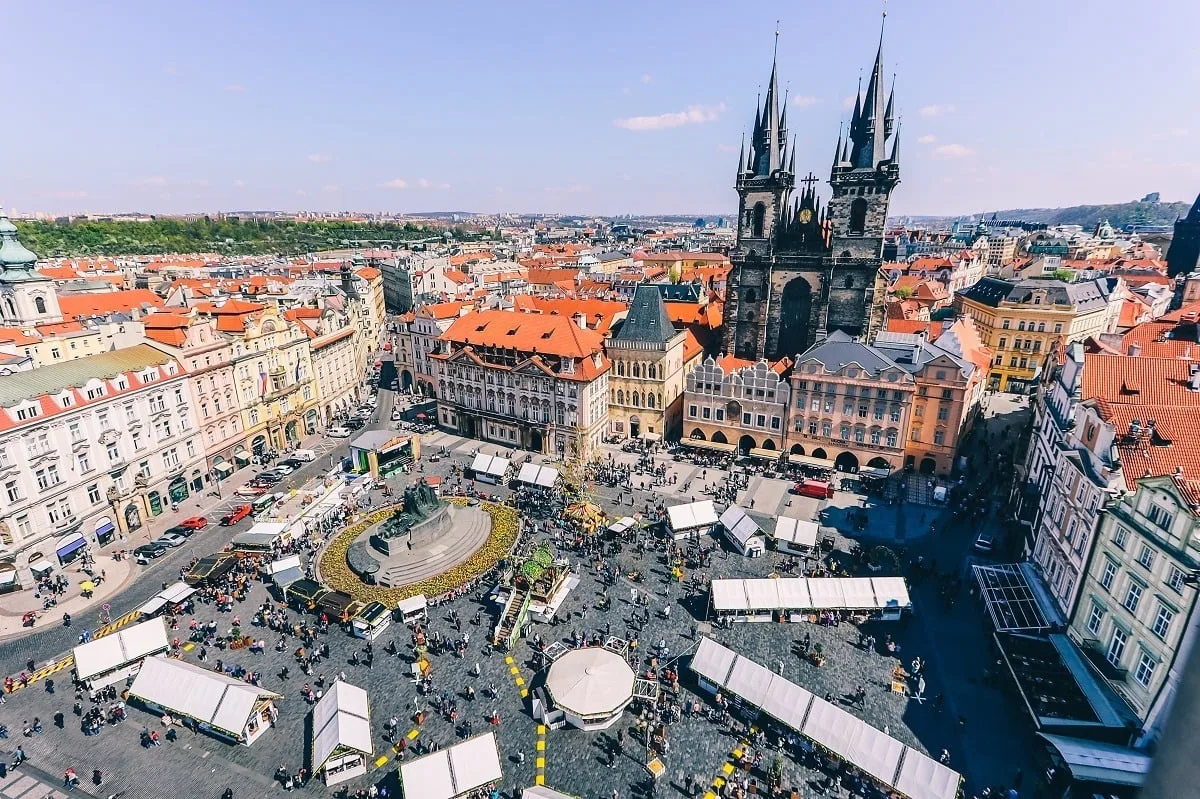 Place de la Vieille-Ville à Prague