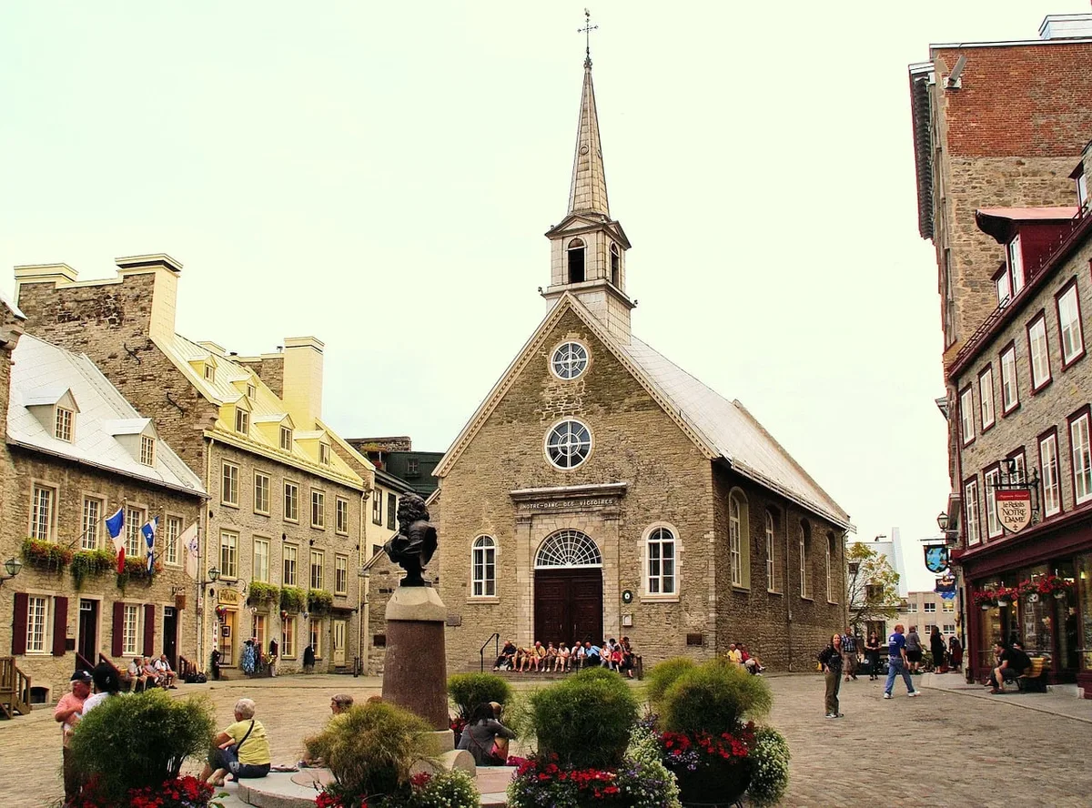 Eglise Notre-Dame-des-Victoires à Québec
