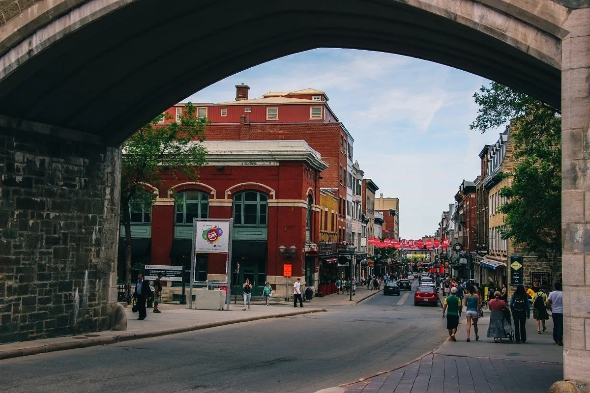 Porte Saint-Jean à Québec