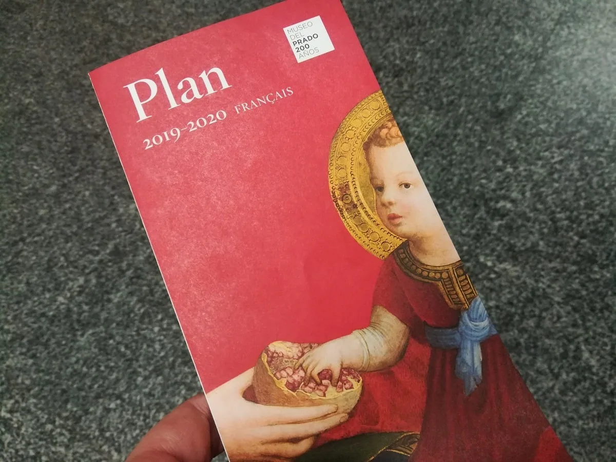 Fascicule de visite du Musée du Prado de Madrid