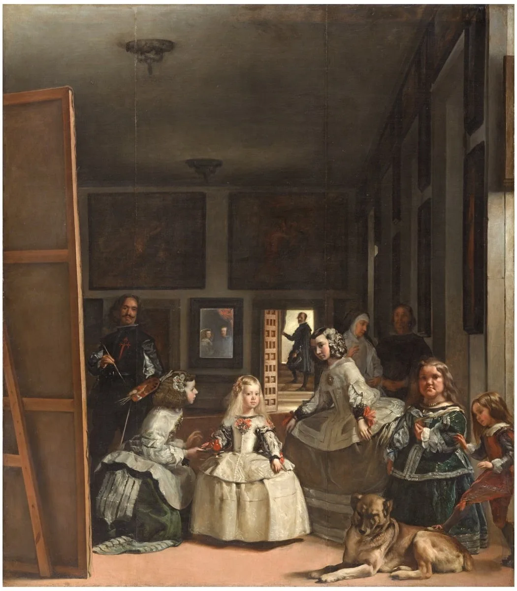 Tableau Las Meninas de Velazquez exposé au Musée du Prado de Madrid