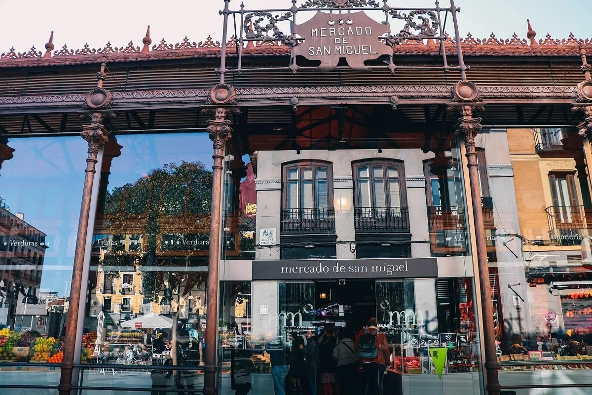 Le marché couvert de San Miguel à Madrid