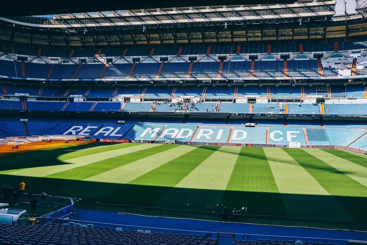 Visite du stade de foot du Bernabeu de Madrid