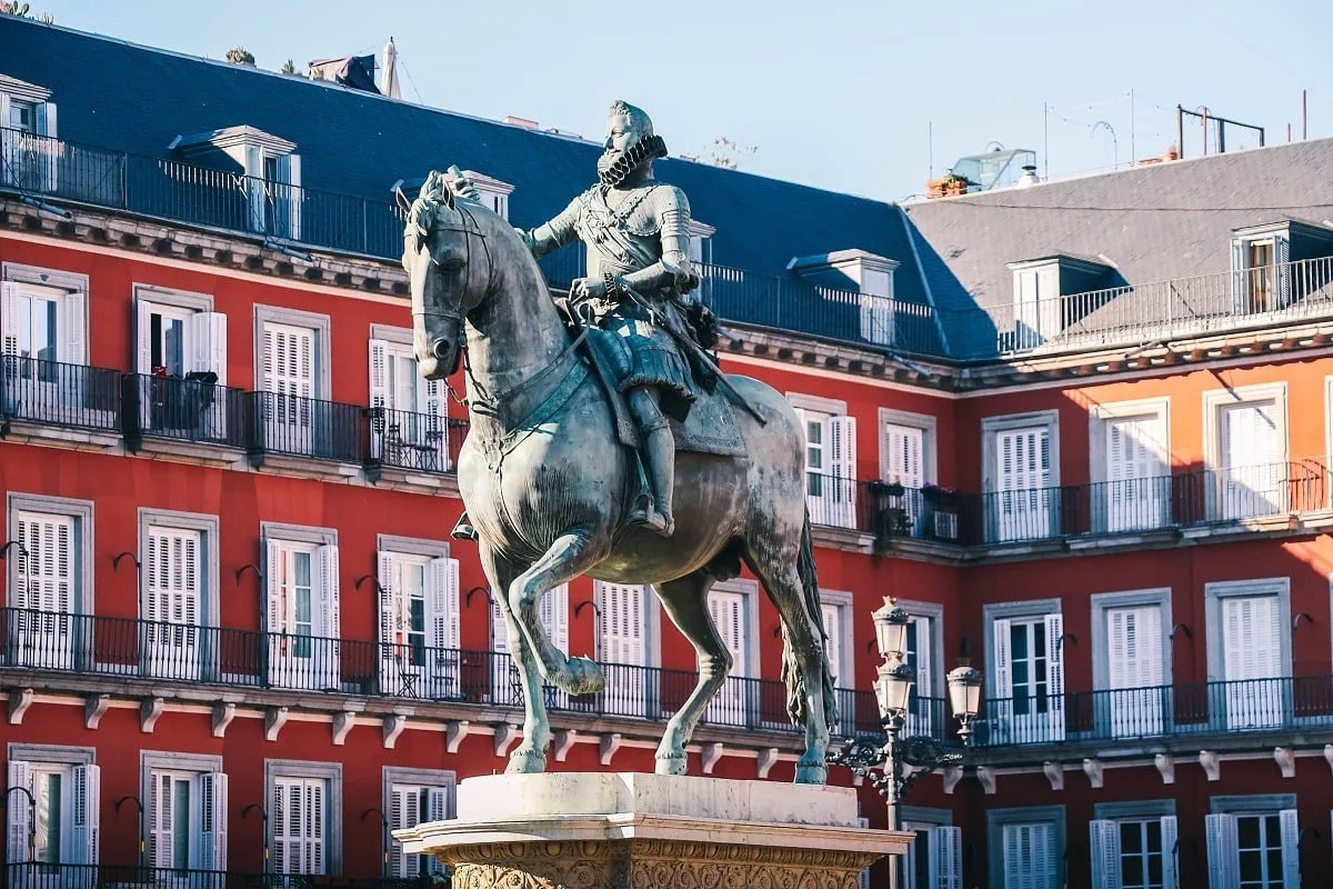 La place Mayor de Madrid