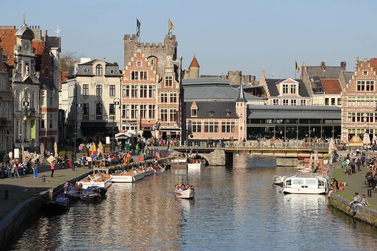 Un canal à Gand
