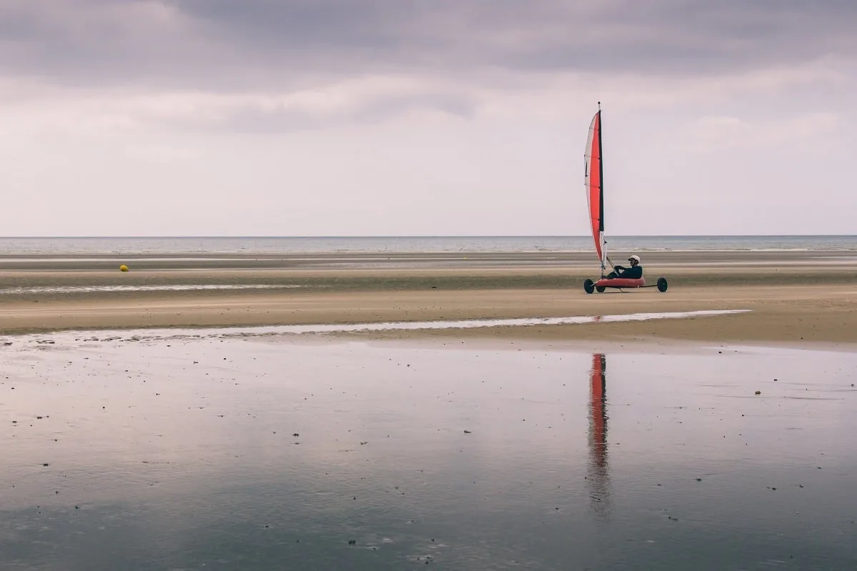 Faire du char à voile sur la Côte d'Opale