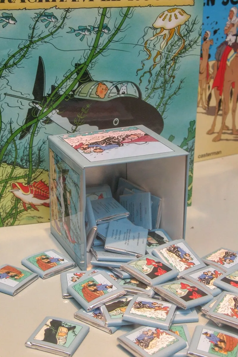 Chocolats Tintin à Bruxelles