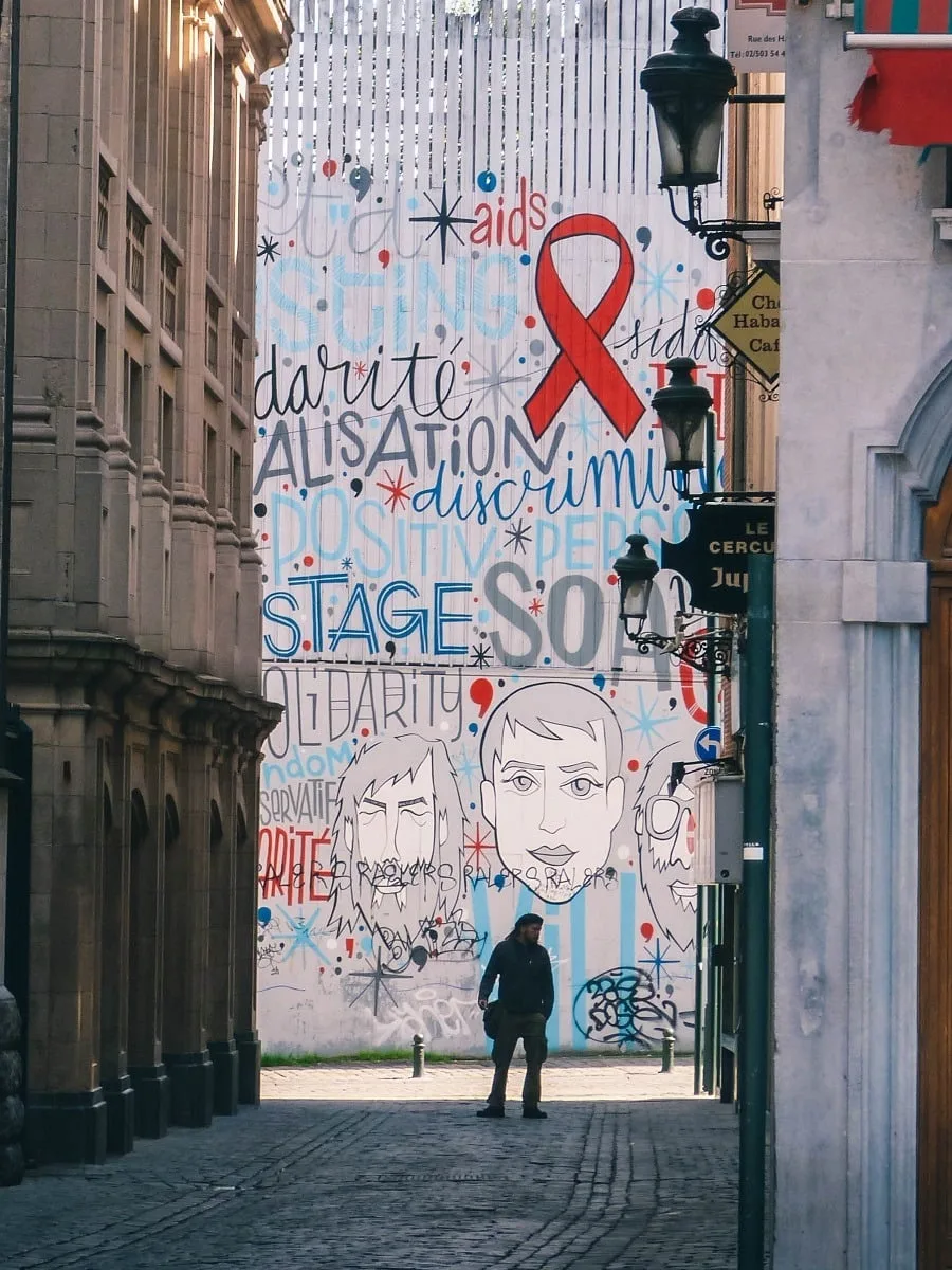 Street art dans Bruxelles