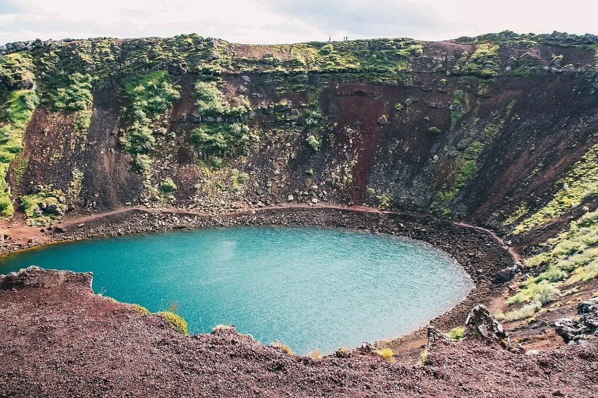 Cratère de Kerid en Islande