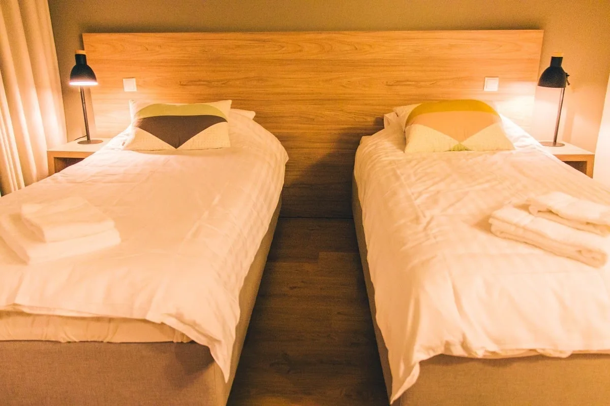Chambre dans l'hôtel Gullfoss
