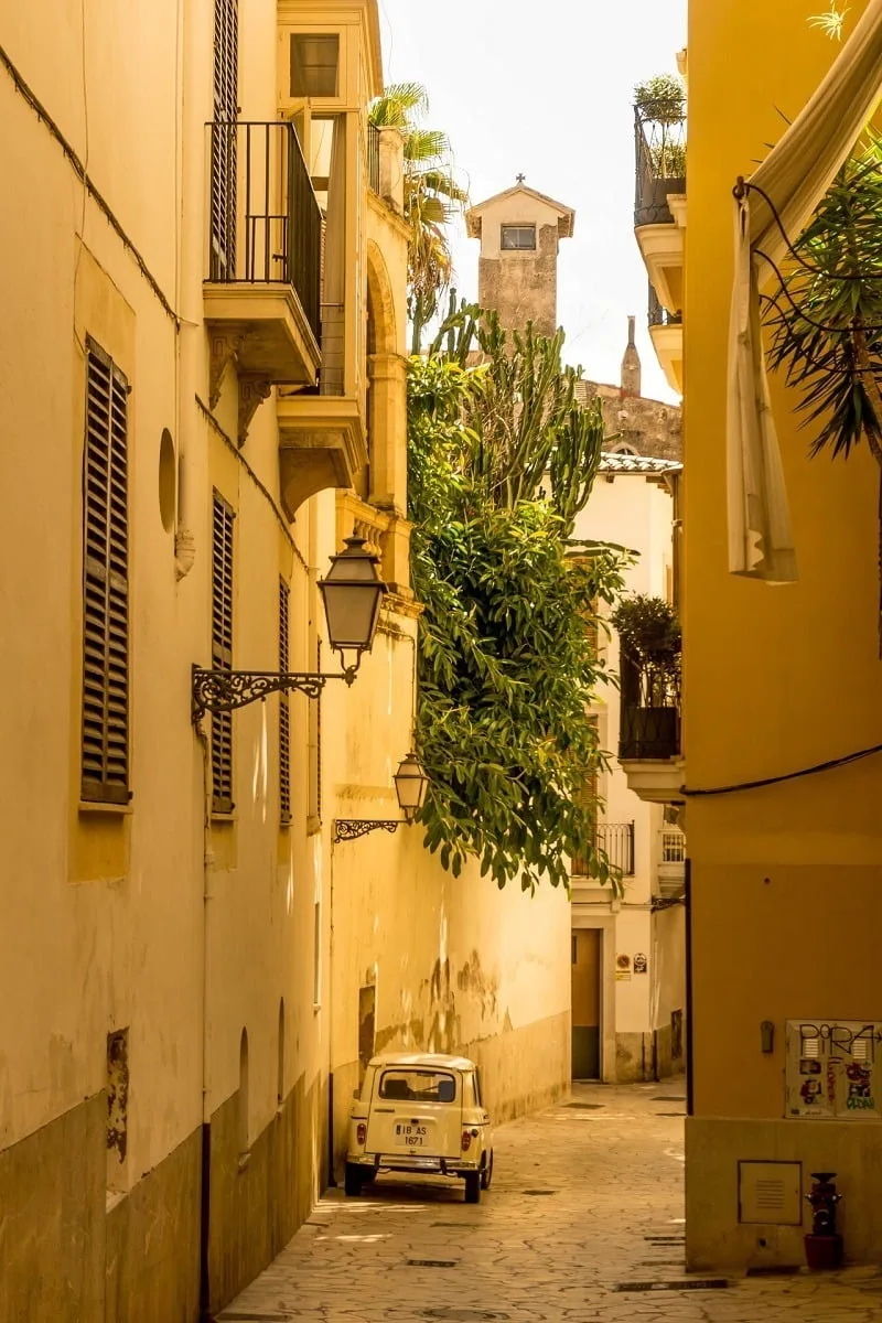 Une ruelle du centre-ville de Palma de Majorque