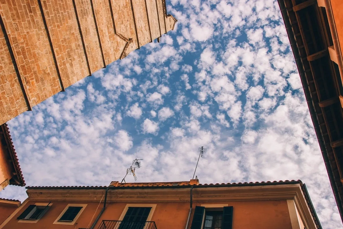 Dans les ruelles du centre-ville de Palma de Majorque