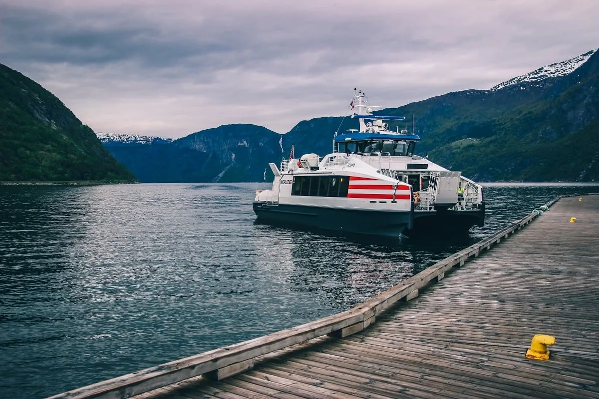 Croisière dans le fjord Hardanger à Eidfjord