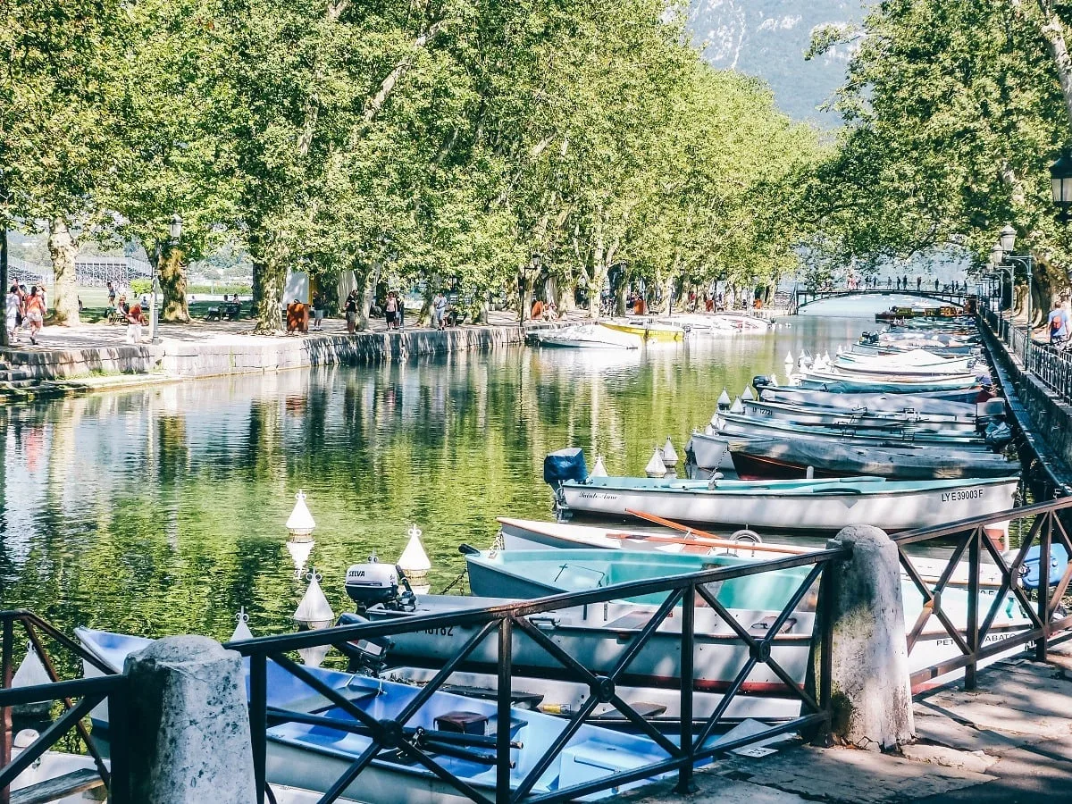 Canal du Vassé à Annecy