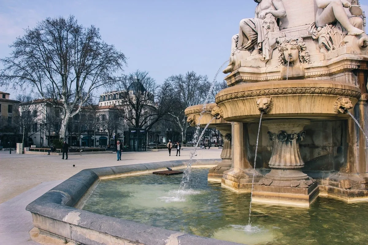 Fontaine Pradier de Nîmes
