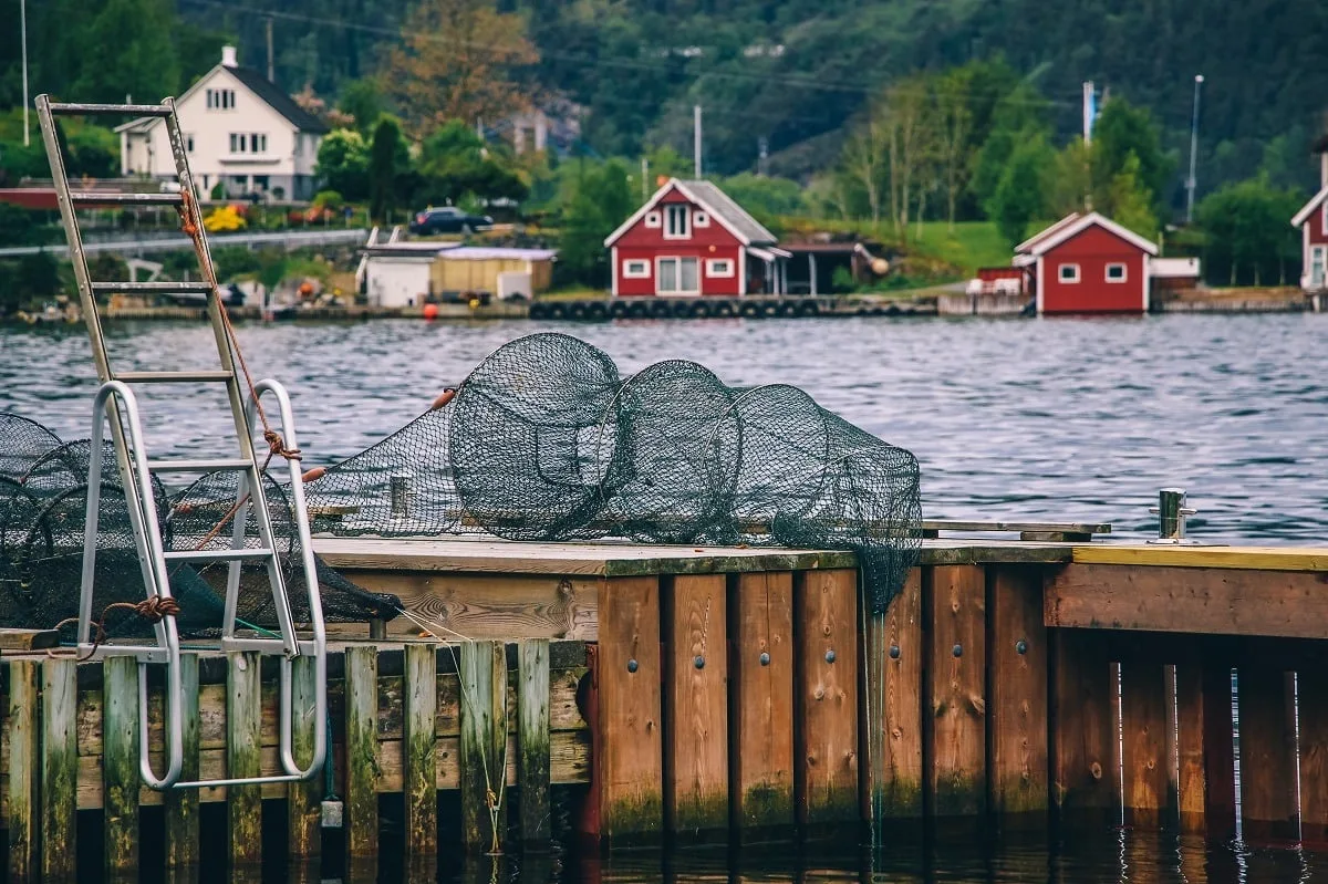 Village de pêcheurs en Norvège