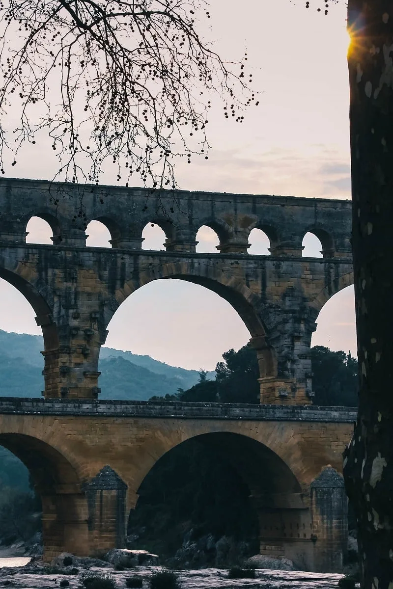 Le Pont du Gard et ses 3 niveaux