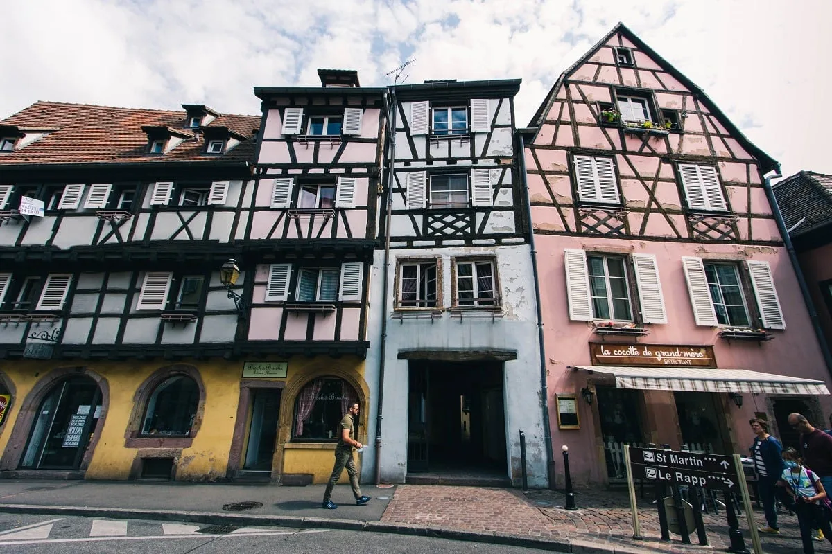 Façades colorées