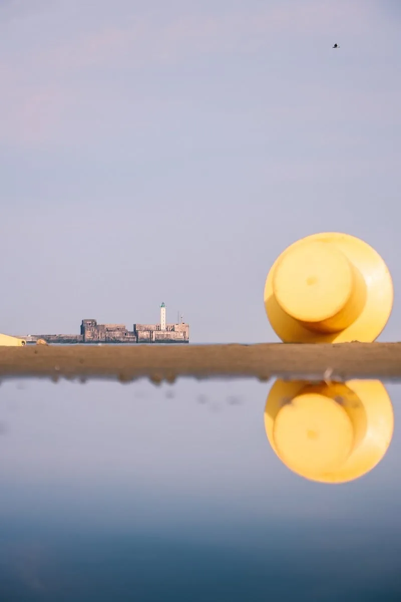 Reflets sur la plage de Boulogne sur Mer