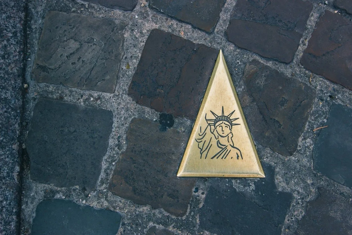 Symbole de statue de la Liberté