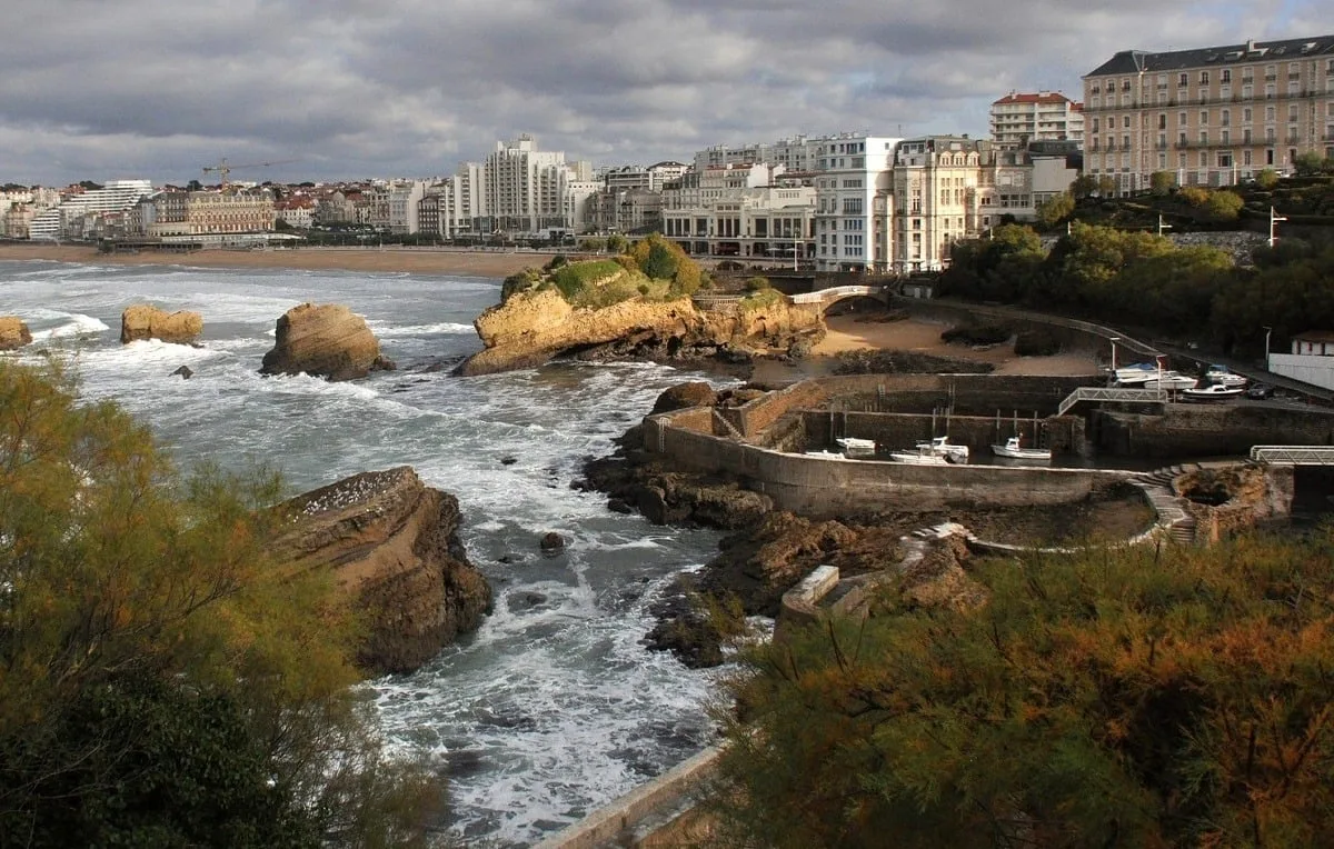 Port des pêcheurs à Biarritz