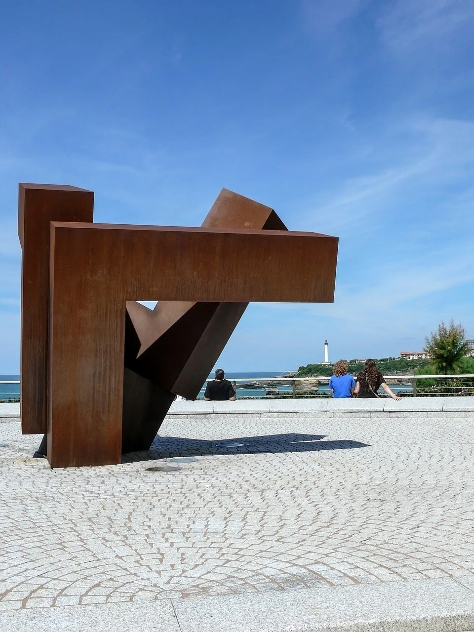 Sculpture à Biarritz
