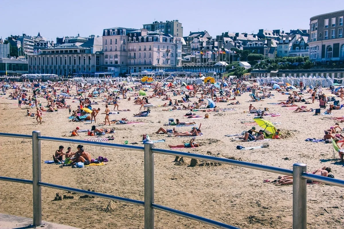 Station balnéaire de Dinard sur la Côte d'Emeraude