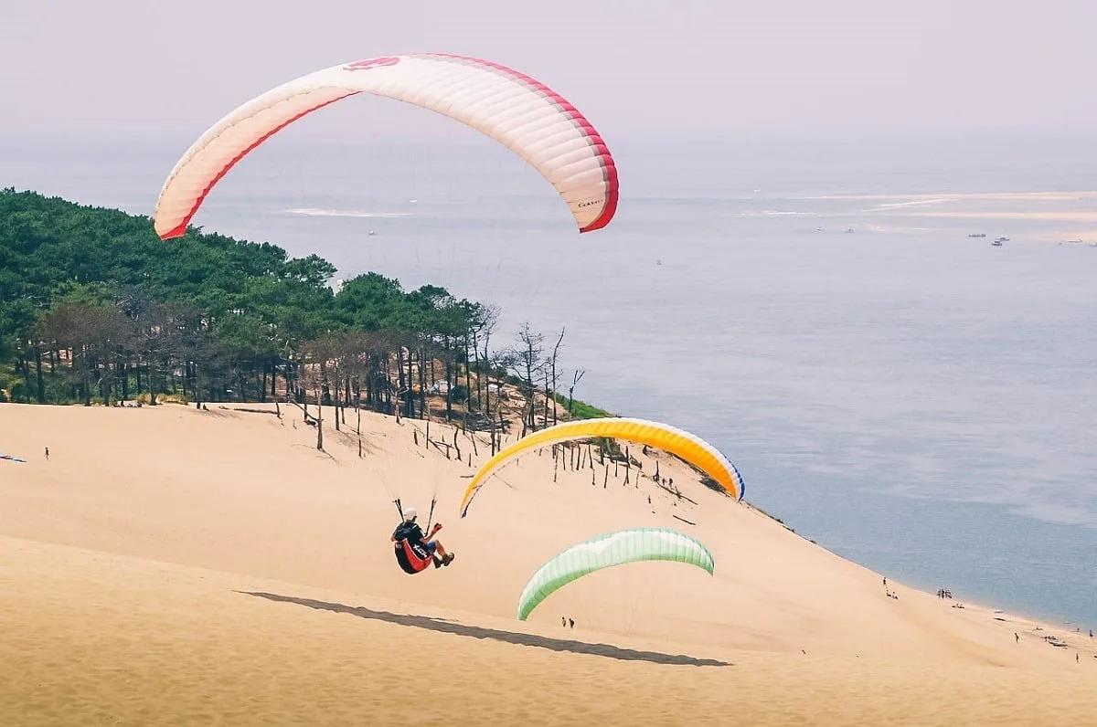 Parapente à la Dune du Pilat