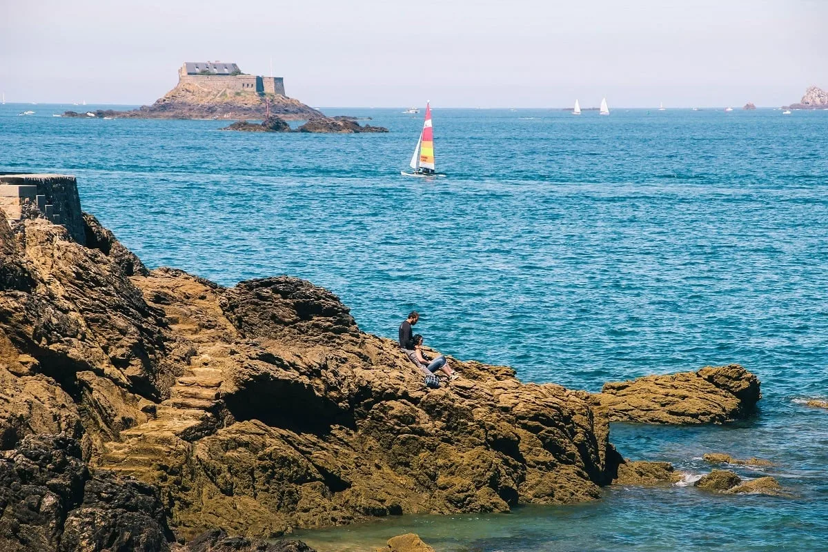 La mer à Dinard