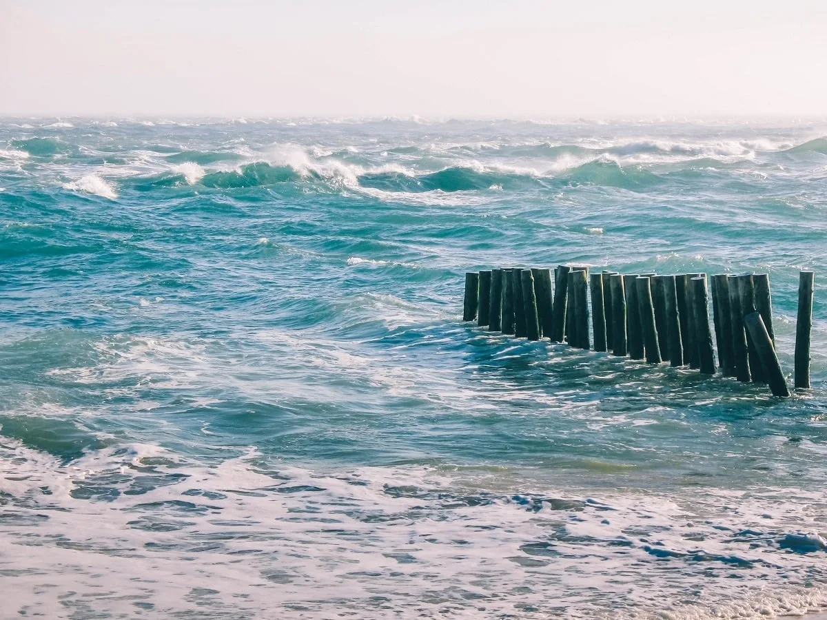 L'océan à la Pointe du Cap Ferret