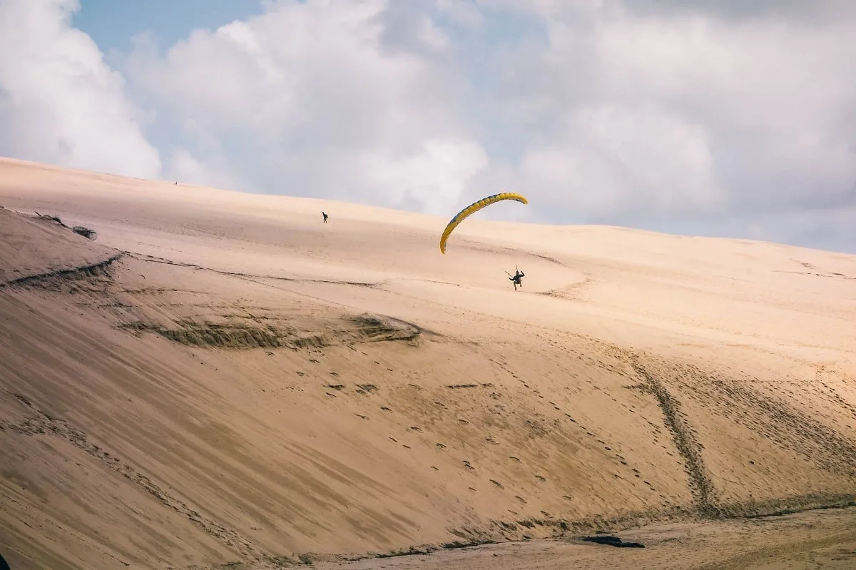 Parapente à la dune du Pilat