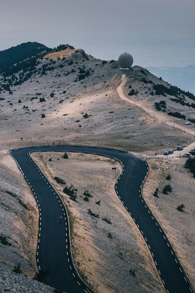 La route du Mont-Ventoux
