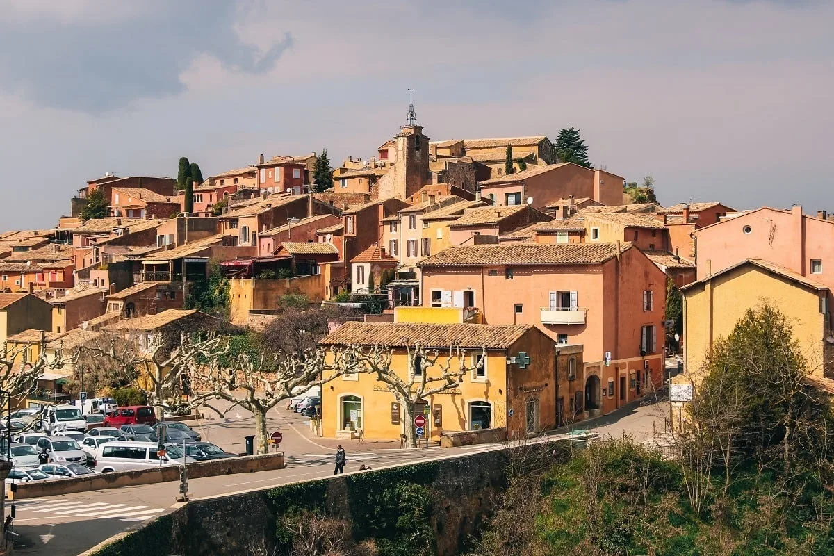 Village de Roussillon en Provence