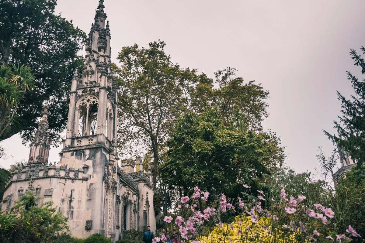 Dans le parc de la Quinta da Regaleira