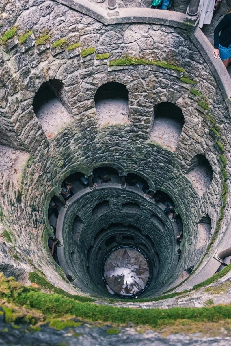 Puits initiatique de la Quinta da Regaleira à Sintra