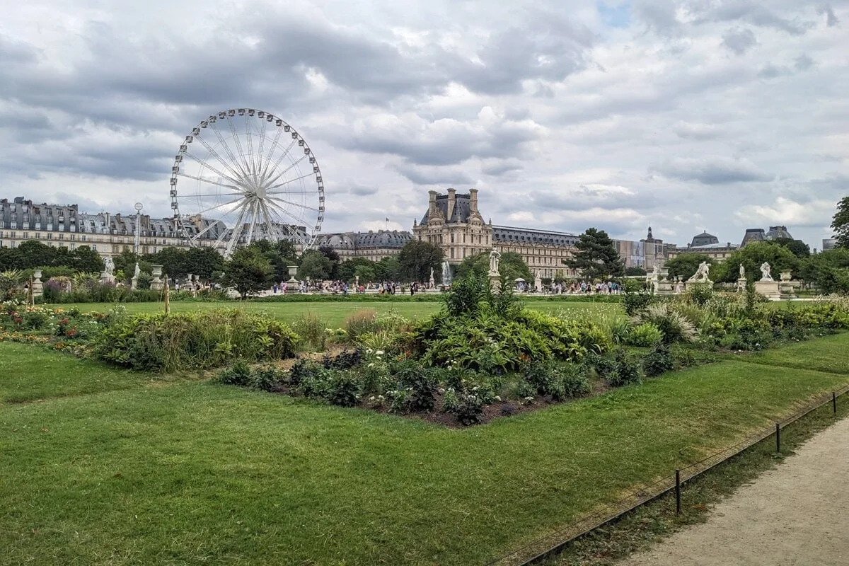 Parc des Tuileries à Paris