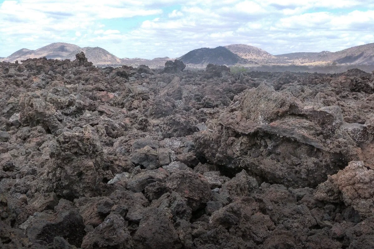 Champ de lave de Shetani