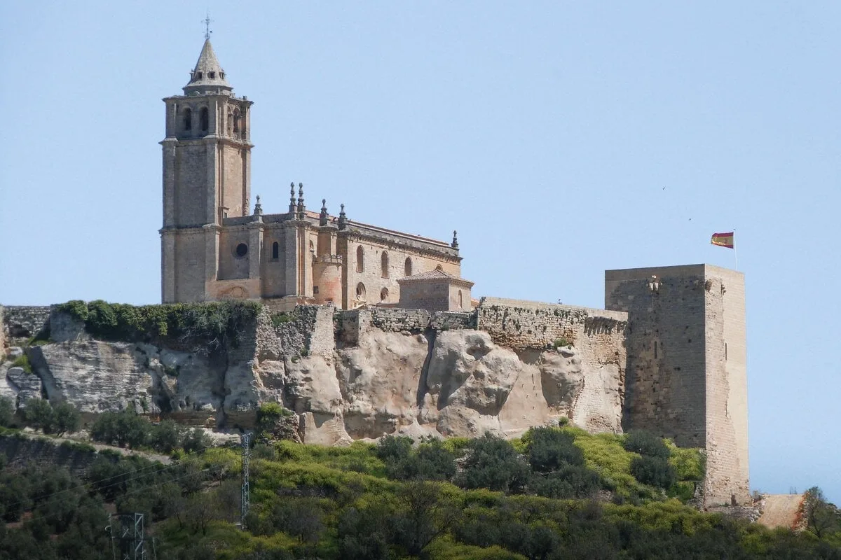 Forteresse de la Mota en Andalousie