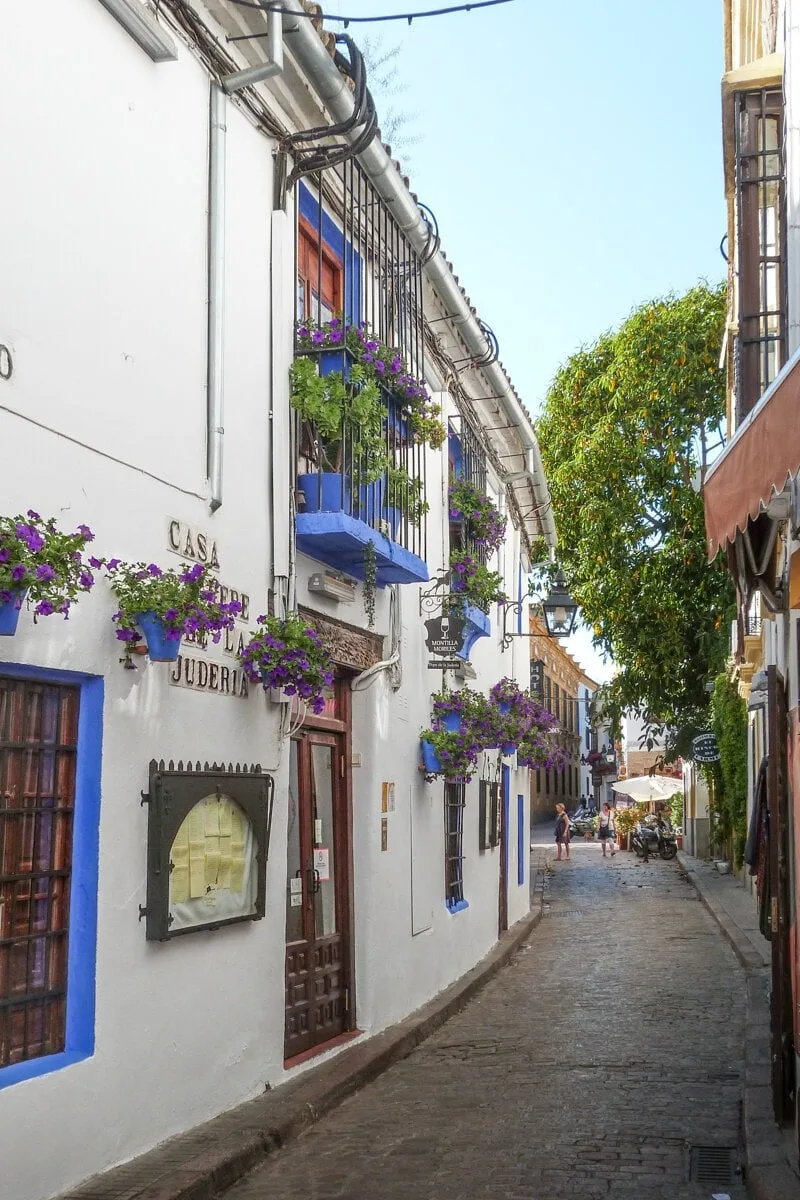 Une rue dans Cordoue