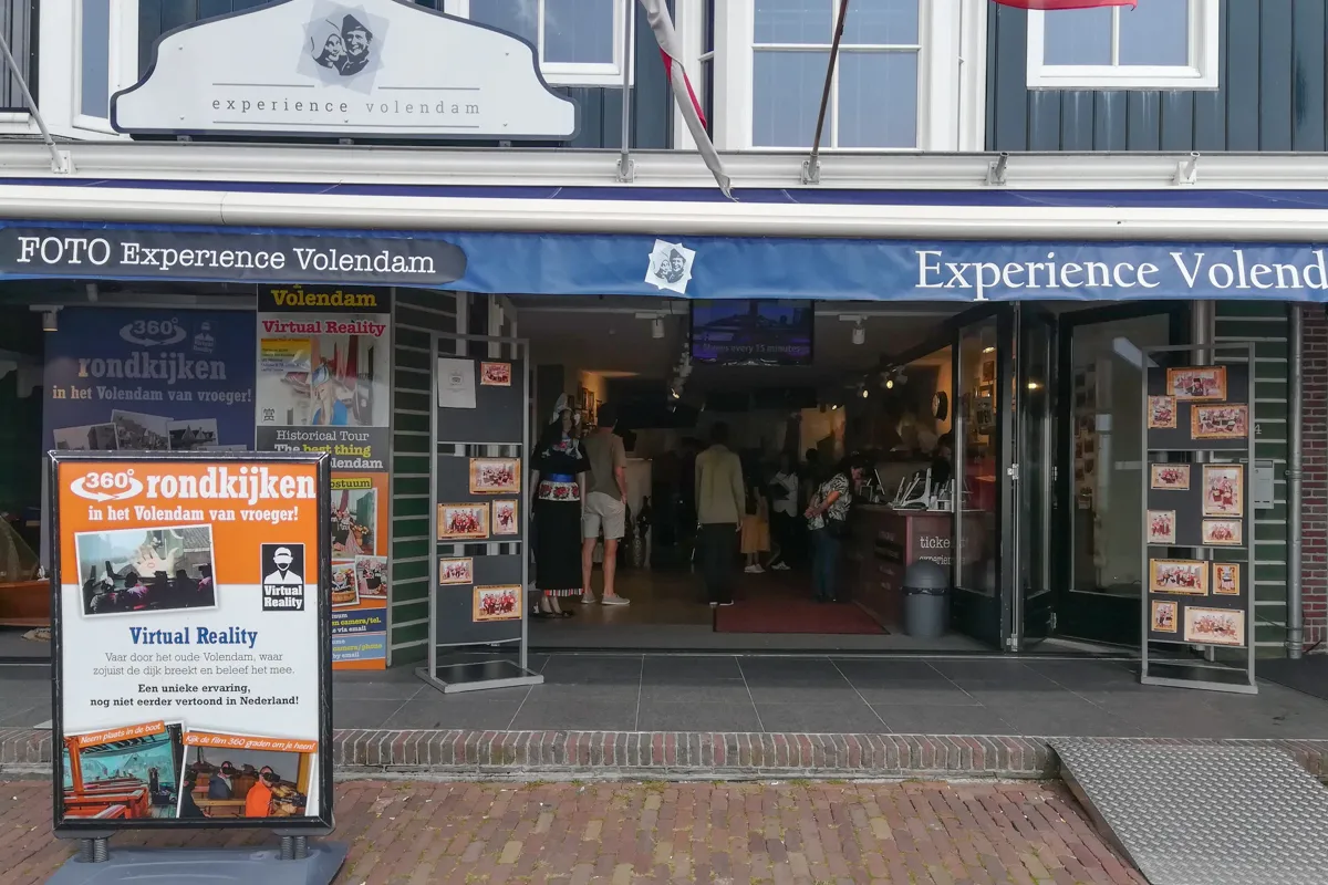 Entrée du Volendam Experience