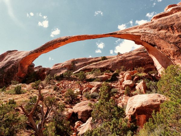 La Landscape Arch du Arches National Park : l'arche naturelle la plus longue au monde