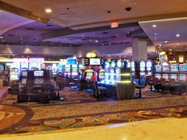 L'intérieur d'un casino de Las Vegas